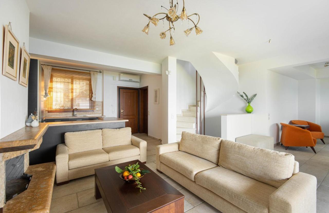 Seagrove, Beachfront Villa In Possidi #Feelslikehome Skála Foúrkas Eksteriør bilde